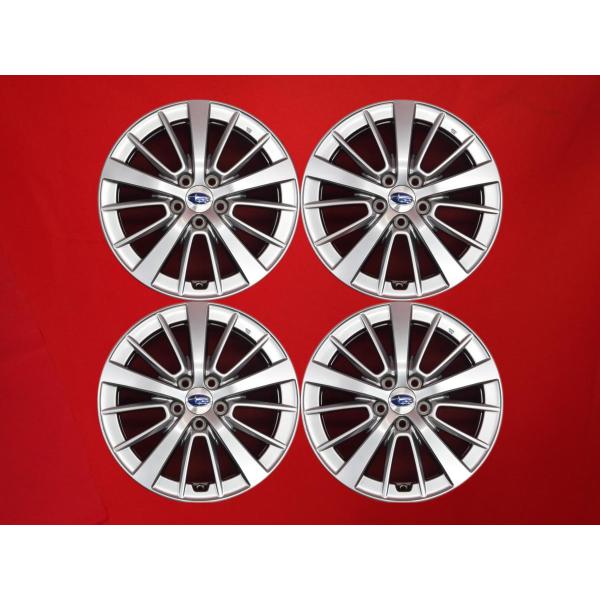 SUBARU スバル インプレッサスポーツ GT2 / GT3 1.6i-L 純正 中古ホイール 4本 6.5J 16インチ PCD100 5穴 +55 ハブ5