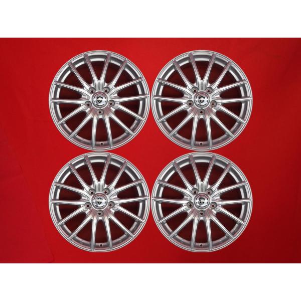 【中古】15インチアルミホイール  セレナ ノア ヴォクシー ステップワゴンなど 4本セット 中古ホイール MONZA JAPAN ZACK JP-016 15in 6J +45 114.3 5H 4本 ノア