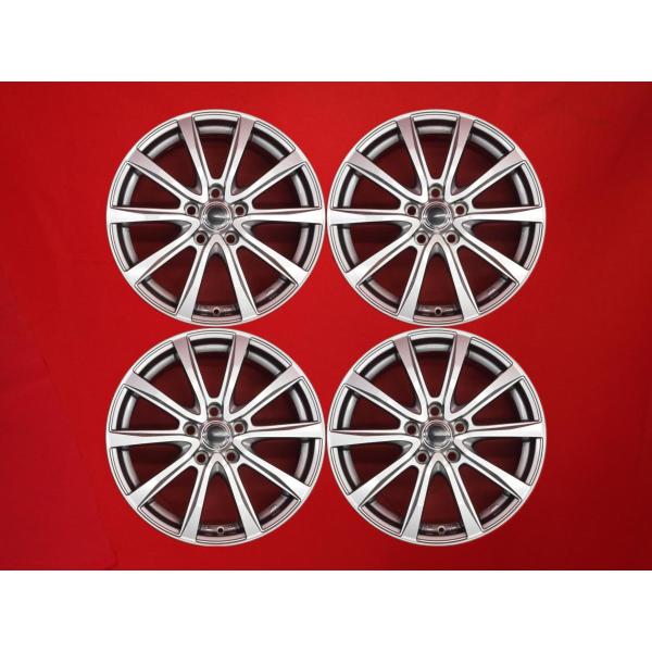 MILLOUS ミルアス VX 中古ホイール 4本 7J 17インチ PCD114.3 5穴 +38