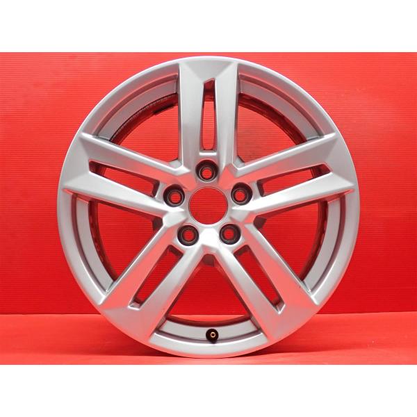 単品 純正 ホイール 1本 アウディ A5/S5 8W 純正 5エアロスポーク ★ 7J-17 PCD112 5穴 +42 ハブ66.5 ★ 8W0601025