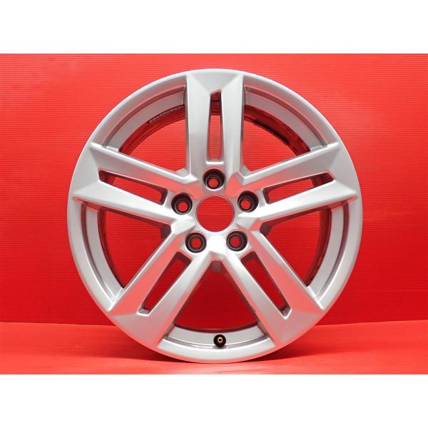 単品 純正 ホイール 1本 アウディ A5/S5 8W 純正 5エアロスポーク ★ 7J-17 PCD112 5穴 +42 ハブ66.5 ★ 8W0601025