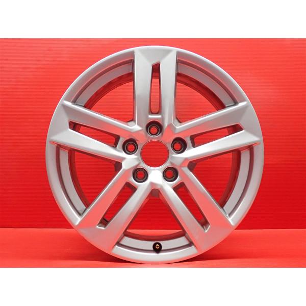 単品 純正 ホイール 1本 アウディ A5/S5 8W 純正 5エアロスポーク ★ 7J-17 PCD112 5穴 +42 ハブ66.5 ★ 8W0601025