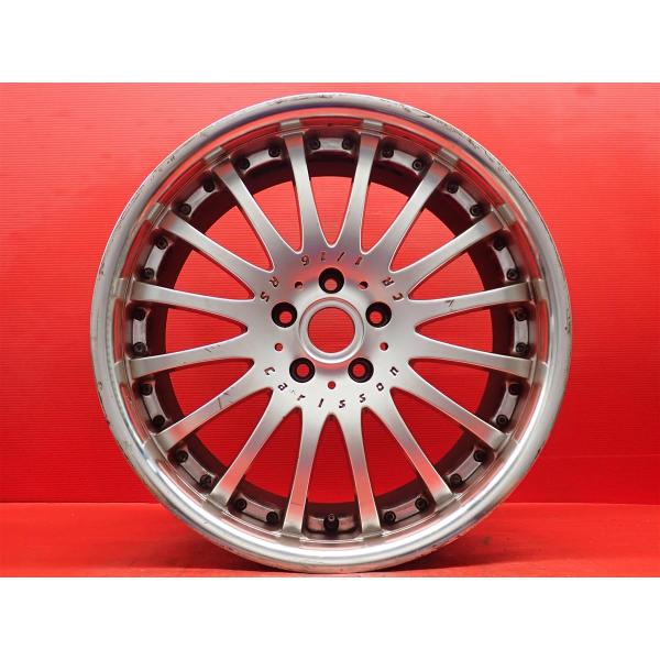 【Carlsson】 CR1/16 19インチ ★ 値下げ交渉応じます‼️ Carlsson カールソン CR 1/16 RS 中古ホイール 4本 8.5/9.5J 19