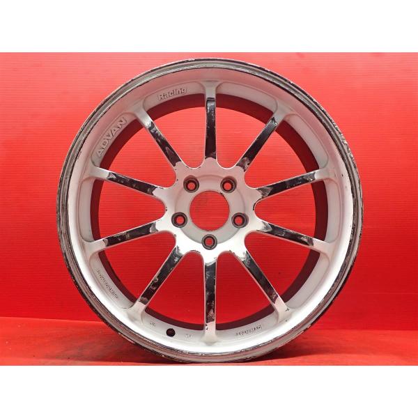 ADVAN RS-D ブライクローム 18インチ 8J＋45 PDC114.5 5穴 4本 単品 社外 ホイール 1本 ADVAN RACING アドバン レーシング RS-D