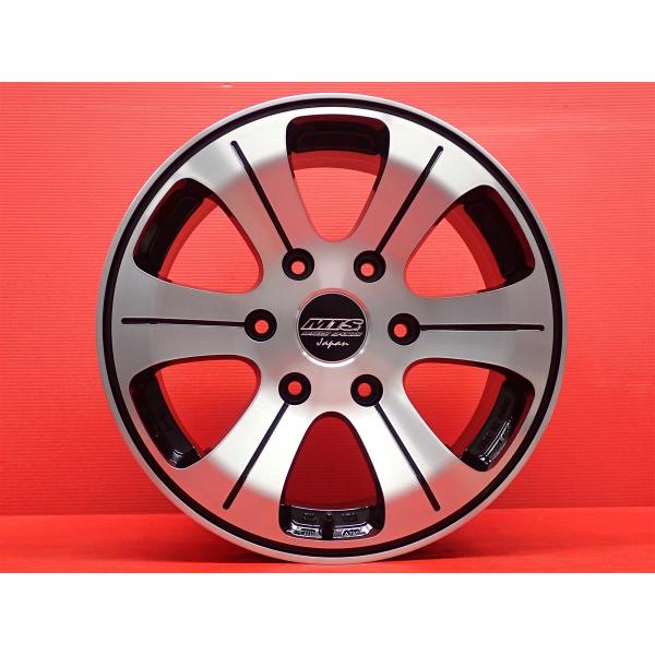 単品 社外 ホイール 1本 M.T.S JAPAN MJ-02S ☆ 7J-16 PCD139.7 6穴 +