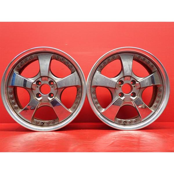 WORK Euroline ワーク ユーロライン 社外ホイール 17インチ 4本 7J4/5HPCD114.3+50 希少　(MHB254)クレジットカード QRコード決済可能 taiheishopping_a051903187