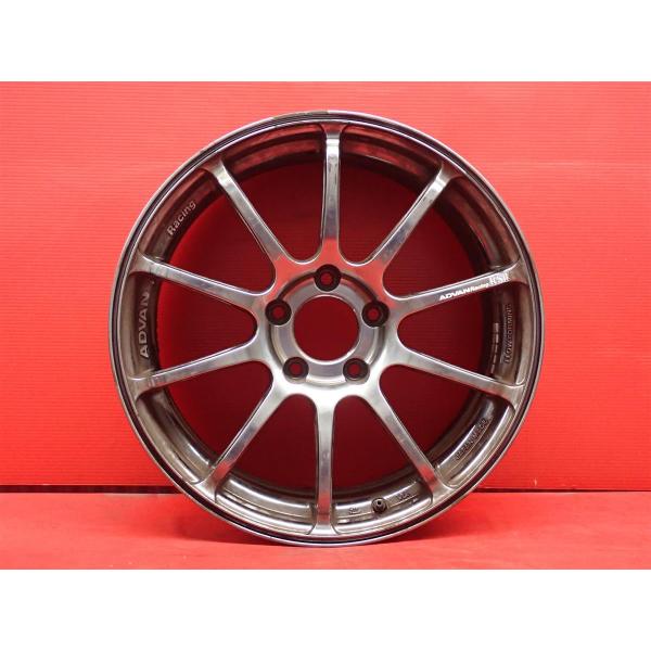 アドバン ホイール タイヤ 17インチ 5H 8J +45 114.3 A050 225/45R17 単品 中古ホイール 社外 1本 ADVAN RACING アドバン レーシング RSII