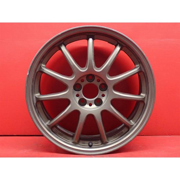 ①エレキ！workワーク エモーション 11R 7J +38 PCD100 単品 ジャンク 社外 中古ホイール 1本 WORK ワーク EMOTION