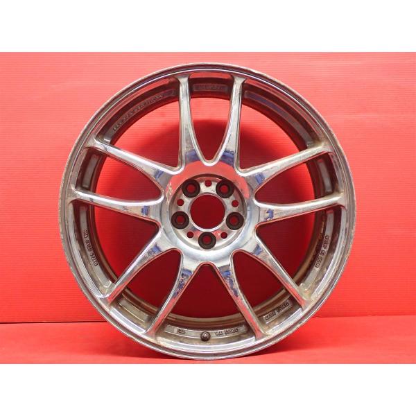 中古品 深リム WORK EMOTION CR Kiwami 18inch 単品 社外 中古ホイール 1本 WORK EMOTION CR kiwami ワーク