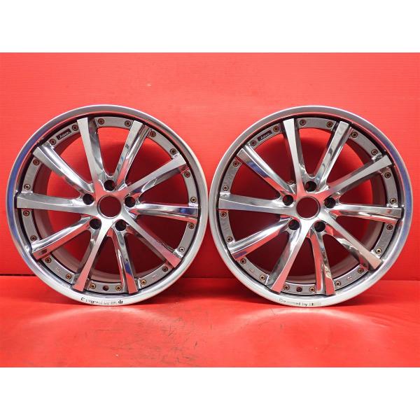2本組 社外 中古ホイール WEDS ウェッズ KRANZE VISHUNU クレンツェ 