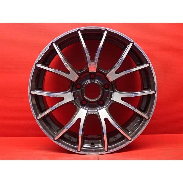 ②レイズ　ホムラ　A7M 17インチ　7J 単品 中古ホイール 1本 RAYS レイズ HOMURA ホムラ A7M 7.5J 17インチ