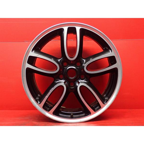 単品 中古ホイール 1本 MINI ミニ クロスオーバー R60 純正 ダブルスポークR129 7.5J 19インチ PCD120 5穴 +52 ハブ72.5 