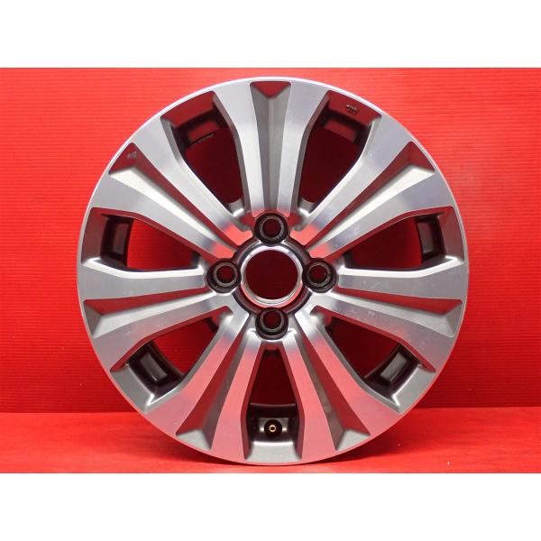 単品 中古ホイール 1本 HONDA ホンダ フリードハイブリッド GP3 純正 5.5J 15インチ PCD100 4穴 +50 ハブ56 SYY 15055