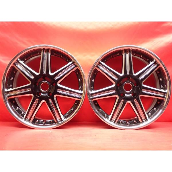 2本組 中古ホイール CLUB LINEA クラブ リネア L612 8J 19インチ