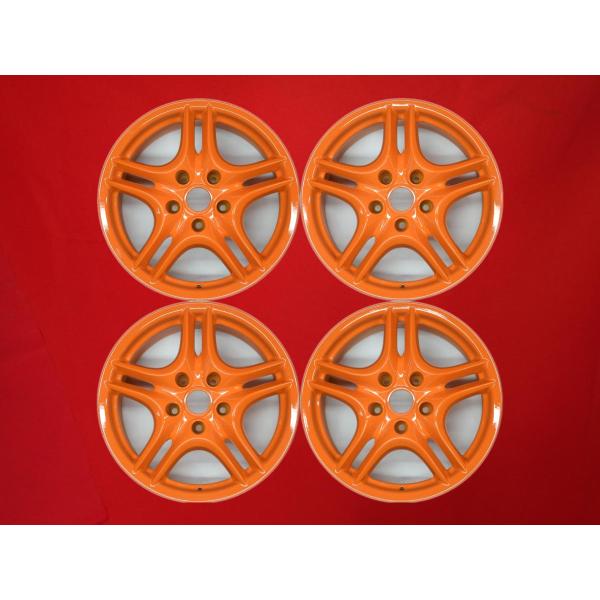 ポルシェ カイエン 純正5Wスポーク 中古ホイール 4本 8J 18インチ