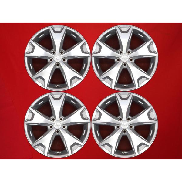 SUBARU スバル フォレスター SJ5系 2.0i-L 純正 5スポーク ホイール 4