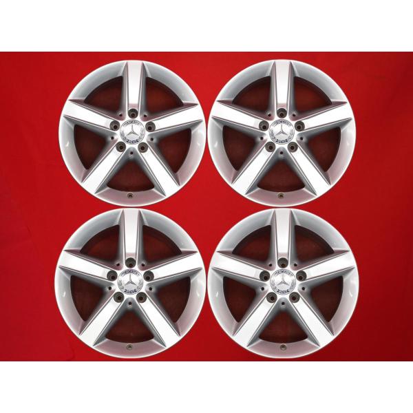 メルセデス ベンツ SLKクラス R170 純正 16インチ7J 8J +37 激安 4本セット】メルセデス・ベンツ SLKクラス R170 純正 アルミ