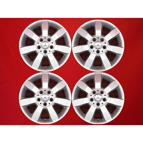 ガビョン！ベンツ純正 W169 W114 15インチ 鉄ホイール 最終値下げします！ベンツ純正 W169 W114 15インチ 鉄ホイール