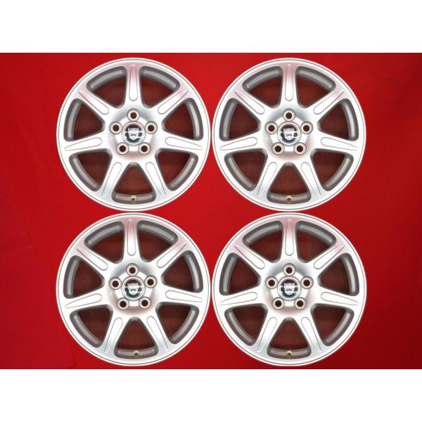 16インチ 5スポークタイヤホイール４本セット ホワイト シルバー 左右色違い 16インチ 5スポークタイヤホイール4本セット ホワイト シルバー