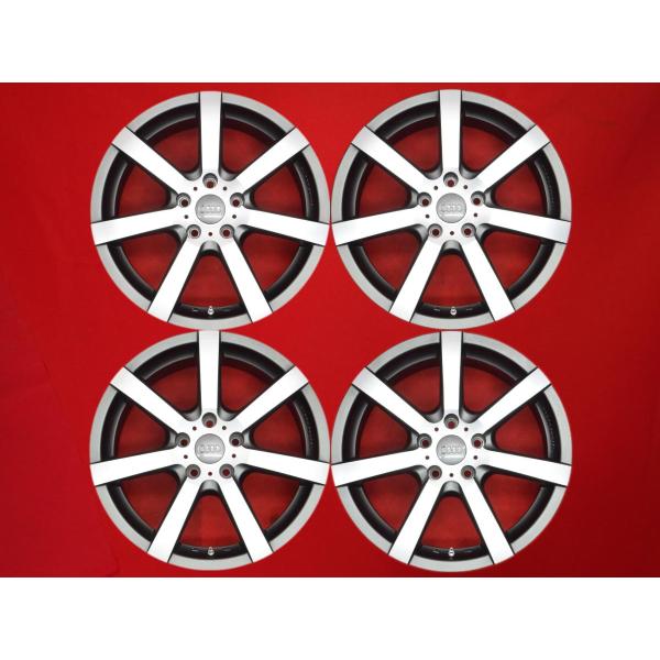 H-323☆TECMAG 17インチアルミホイール 4本セット☆