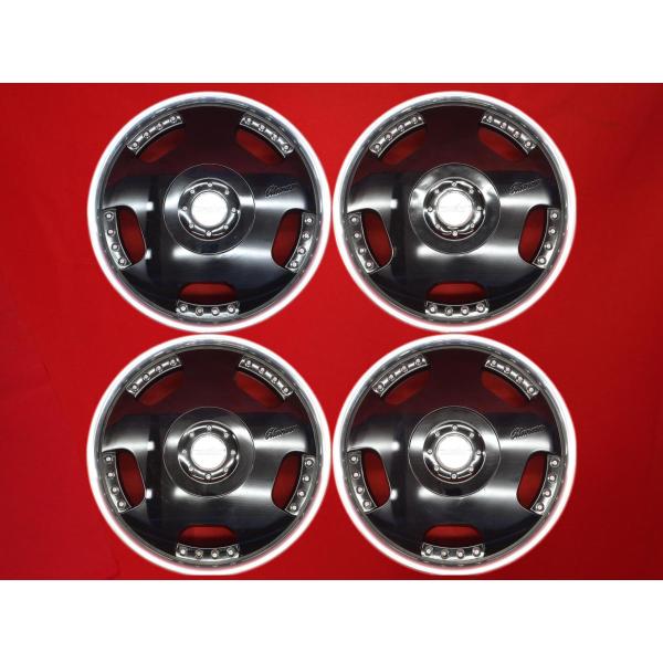 ZAUBER ザウバー GLANZEN グランツェン 3P 中古ホイール 4本 7J 17 