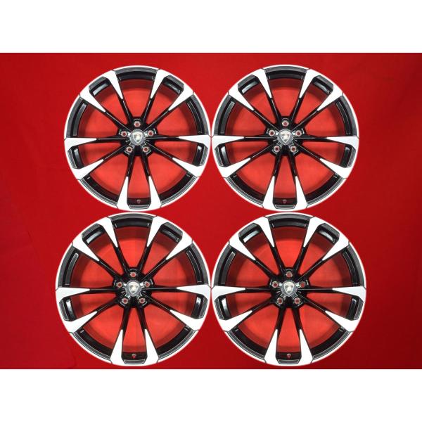 ITALY FORGED ALUMINUM WHEEL 鍛造 軽量 中古ホイール 4本 10/11.5J 23インチ PCD130 5穴 +28/+27 ハブ7