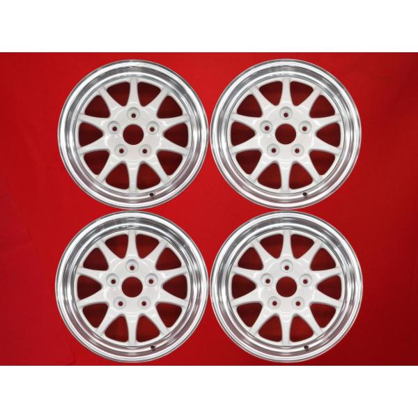 T'S レーシング 中古ホイール 4本 7/7.5J 15インチ PCD114.3 5穴 +40/+