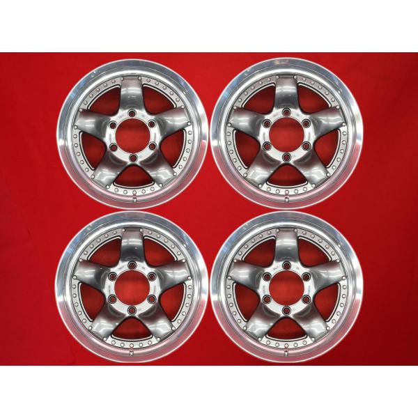 パンどら16インチホイール四本 ホイール4本セット MONZA JAPAN Warwic DEEPRAND (ワーウィック