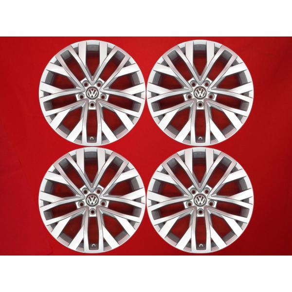 トゥアレグ 純正 19インチ ホイール+スタッドレスタイヤ 4本 VOLKSWAGEN トゥアレグ CR系 純正 中古ホイール 4本 8J 18インチ