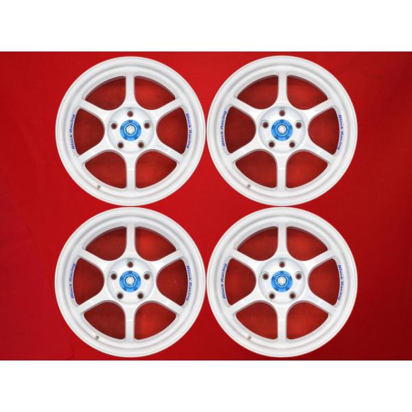 ブラックレーシング PRO-N1 中古ホイール 4本 7J 17インチ PCD114.3 5