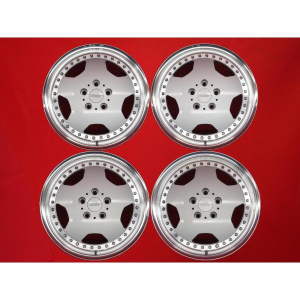 ZAUBER ザウバー ディッシュ 3P 中古ホイール 4本 7/8J 17インチ ZAUBER ザウバー ディッシュ 3P 中古ホイール 4本 7/8J 17インチ