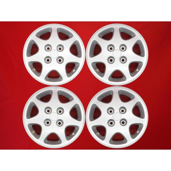 P*い様 日産旧型　純正アルミホイール 15×6J 4穴114.3 4本　シルビ P*い様 日産旧型 純正アルミホイール 15×6J 4穴114.3 4本 シルビ