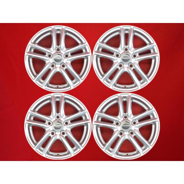 BS BRIDGESTONE BALMINUM S5 バルミナ 社外ホイール 15インチ 4本 6J5HPCD114.3+52 ノア ヴォクシー アイシス等　(MHB143)クレジットカード QRコード決済可能 BS BRIDGESTONE BALMINUM バルミナ 社外ホイール 15インチ 4本