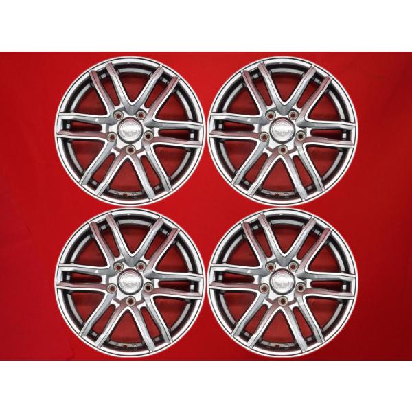 FEID 16インチ6.5J5HPCD114.3+53 社外ホイール 4本 エリシオン ヴェゼル オデッセイ等 (VHE05) クレジットカード QR決済可能 taiheishopping_a052504279