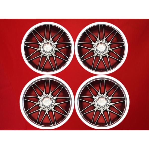 MANARAY REVERLINE マナレイ 社外ホイール 18インチ 4本 7J5HPCD114.3+38 ハリアー等 (VHH53) クレジットカード QR決済可能 MANARAY REVERLINE マナレイ 社外ホイール 18インチ 4本 7J5HPCD114.3+