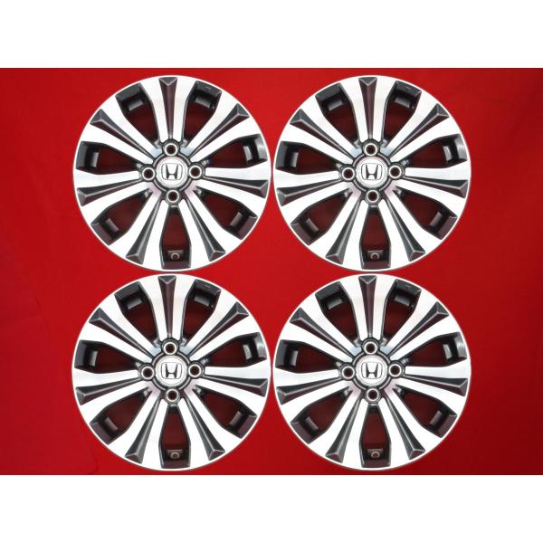 HONDA ホンダ フリード ハイブリッド 純正 中古ホイール 4本 5.5J 15インチ PCD100 4穴 +50 ハブ56 aa15