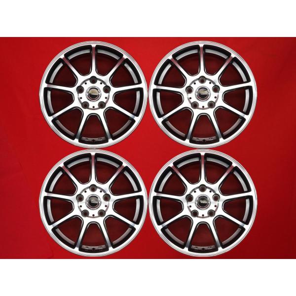 G.speed ジースピード P-01 中古ホイール 4本 6.5J 16インチ PCD114.3