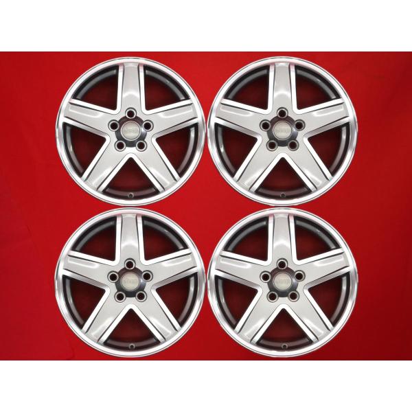 JEEP ジープ パトリオット 純正 中古ホイール 4本 6.5J 17インチ PCD114.3 5穴 +39 ハブ67 1CT67TRMAB aa17
