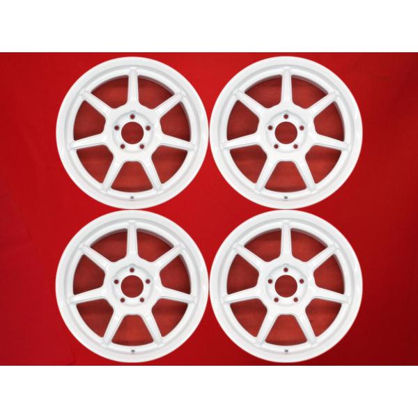 れひこ出品 HINODEX ヒノデ AGUZZE アグゼ S-07 中古ホイール 4本 7J 16