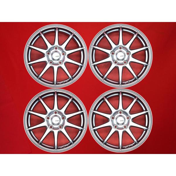 SPORT ABELIA 中古ホイール 4本 6.5J 16インチ PCD114.3 5穴 +38 ハブ