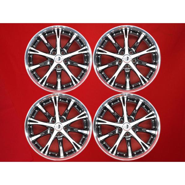 WORK SCHWERT シュバート SC4 中古ホイール 4本 7.5J 18インチ PCD114