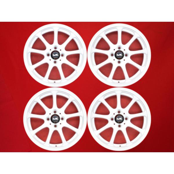 16インチ 7J+45 114.3 5穴　ハブ径73 4本セット　レア品 Lehrmeister レアマイスター LM SPORT 中古ホイール 4本 5J 16インチ