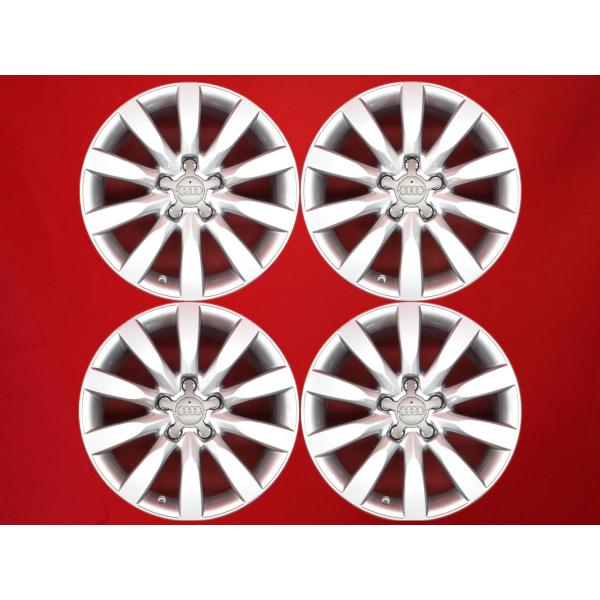 AUDI アウディ A4 8K 純正 中古ホイール 4本 8J 17インチ PCD112 5穴 +