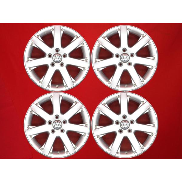 VW パサート18インチ 純正ホイール 4本セット VW フォルクスワーゲン パサートヴァリアント 3C系 純正 BBS製 中古