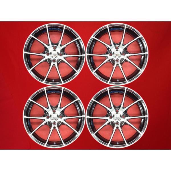 AMF製法 軽量 1本7.2kg WEDS ウェッズスポーツ SA-10R 中古ホイール 4