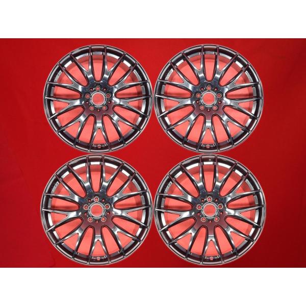 RAYS 太さ違い FRサイズ HOMURA ホムラ2×9 中古ホイール 4本 8.5/9.5J