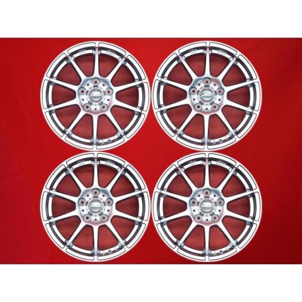 A-TECH SCHNEIDER シュナイダー 社外ホイール 16インチ 4本 6.5J5HPCD114.3+53　(VHF104) クレジットカード QR決済可能 軽量 1本6.9kg A-TECH シュナイダー StaG スタッグ 中古ホイール 4本