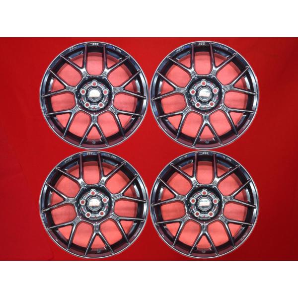 BBS XR XR0103 中古ホイール 4本 8J 18インチ PCD112 5穴 +37 ハブ82