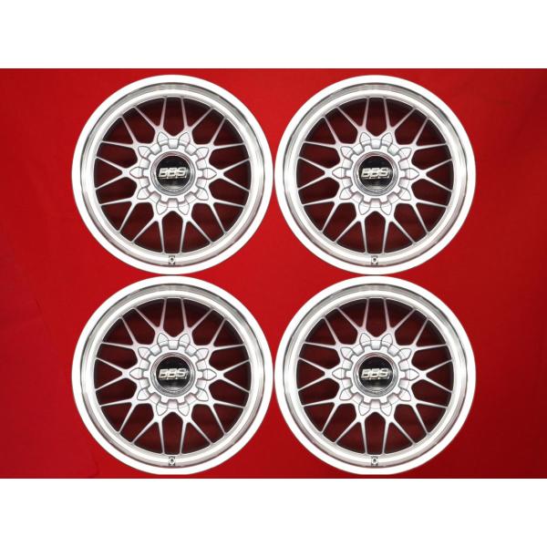 鍛造 軽量 1本8.1kg BBS RGII RG136 中古ホイール 4本 8J 17インチ