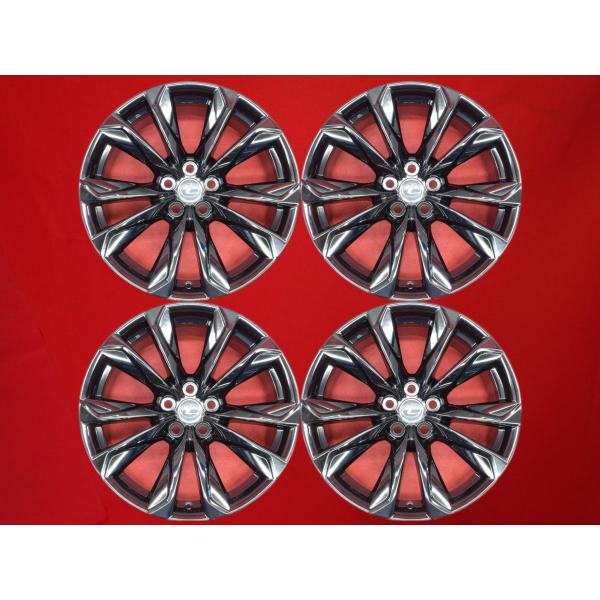 再塗装 黒 美品 LEXUS レクサス LS500 F スポーツ 純正 中古ホイール 4